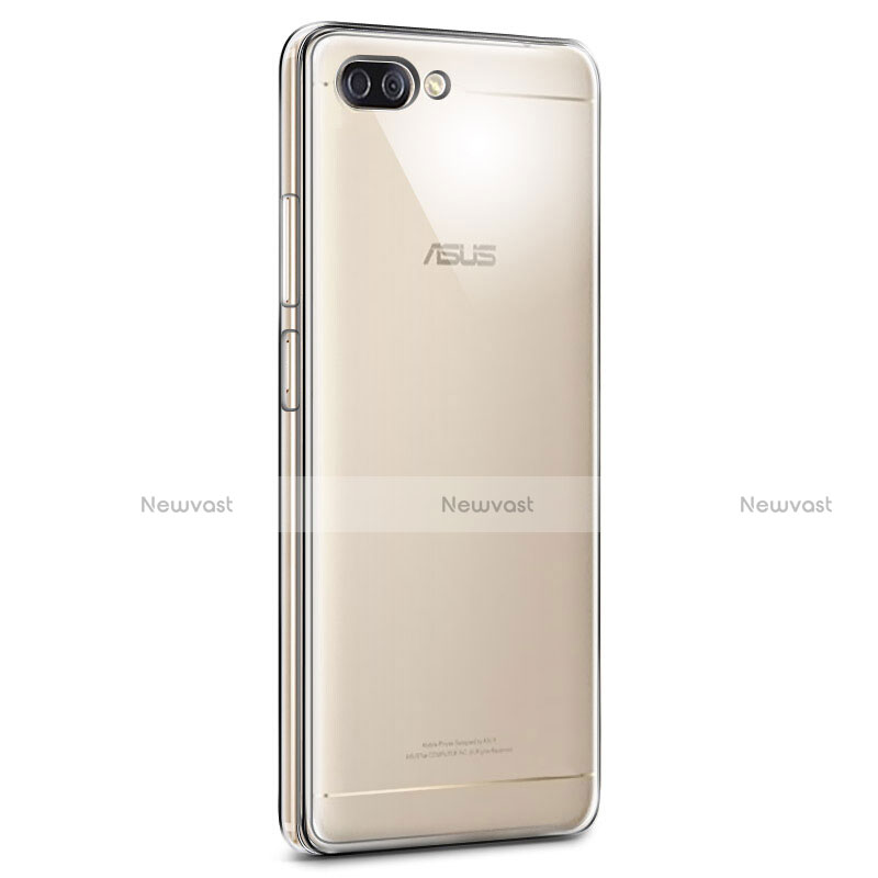 Ultra-thin Transparent TPU Soft Case Cover for Asus Zenfone 4 Max ZC554KL Clear