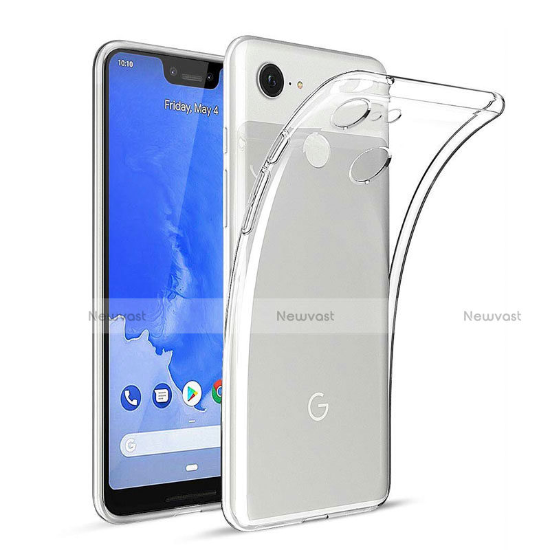 Ultra-thin Transparent TPU Soft Case Cover for Google Pixel 3 XL Clear