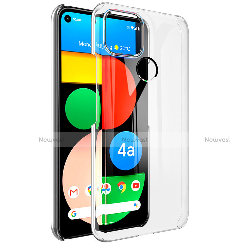 Ultra-thin Transparent TPU Soft Case Cover for Google Pixel 5 XL 5G Clear