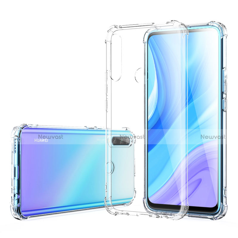 Ultra-thin Transparent TPU Soft Case Cover for Huawei Enjoy 10 Plus Clear