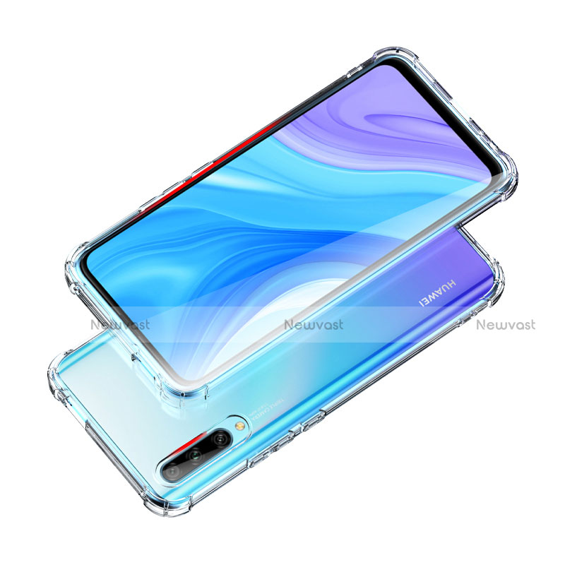 Ultra-thin Transparent TPU Soft Case Cover for Huawei Enjoy 10 Plus Clear