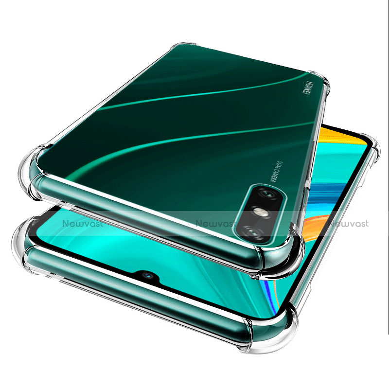 Ultra-thin Transparent TPU Soft Case Cover for Huawei Enjoy 10e Clear