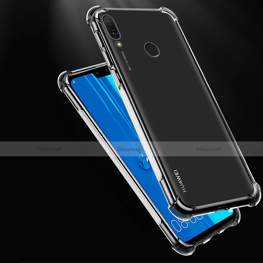 Ultra-thin Transparent TPU Soft Case Cover for Huawei Enjoy 9 Plus Clear