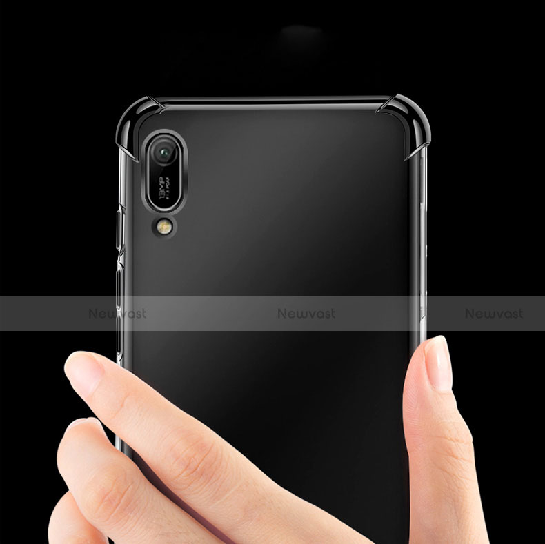 Ultra-thin Transparent TPU Soft Case Cover for Huawei Enjoy 9e Clear