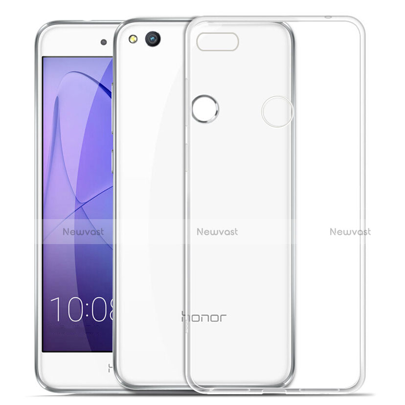 Ultra-thin Transparent TPU Soft Case Cover for Huawei GR3 (2017) Clear