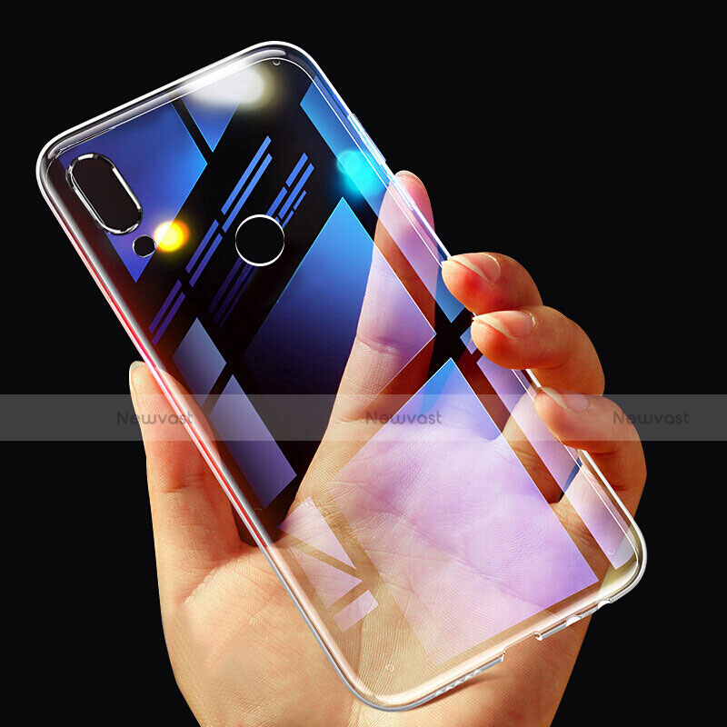 Ultra-thin Transparent TPU Soft Case Cover for Huawei Honor 10 Lite Clear