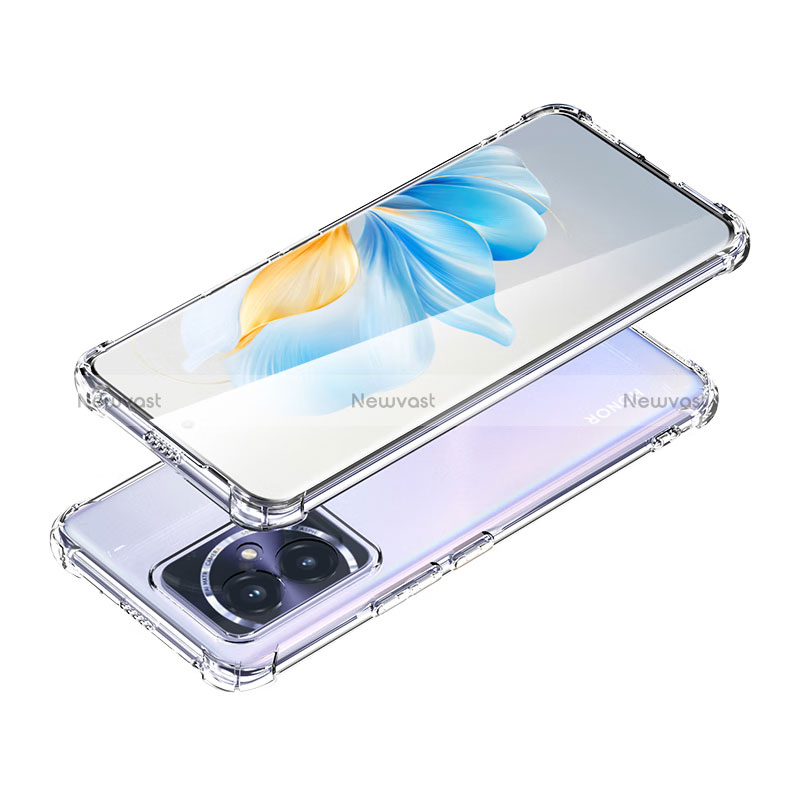 Ultra-thin Transparent TPU Soft Case Cover for Huawei Honor 100 5G Clear