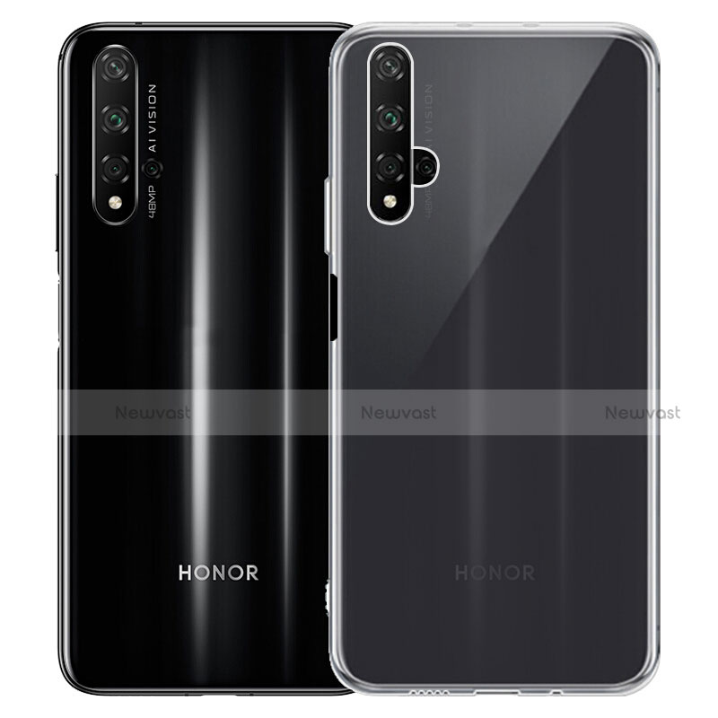 Ultra-thin Transparent TPU Soft Case Cover for Huawei Honor 20 Clear