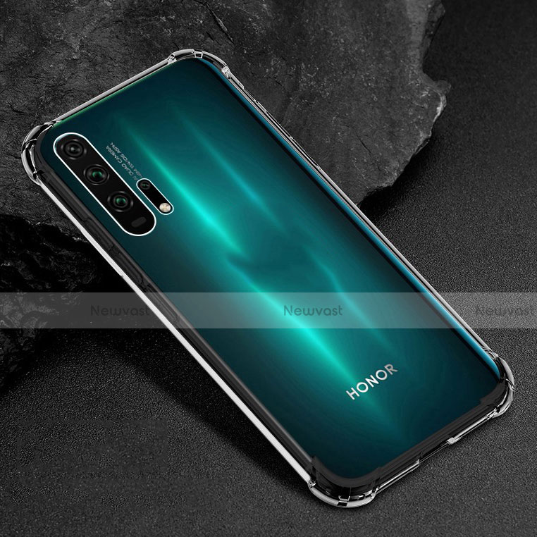 Ultra-thin Transparent TPU Soft Case Cover for Huawei Honor 20 Pro Clear