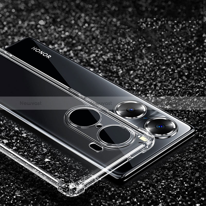 Ultra-thin Transparent TPU Soft Case Cover for Huawei Honor 60 5G Clear