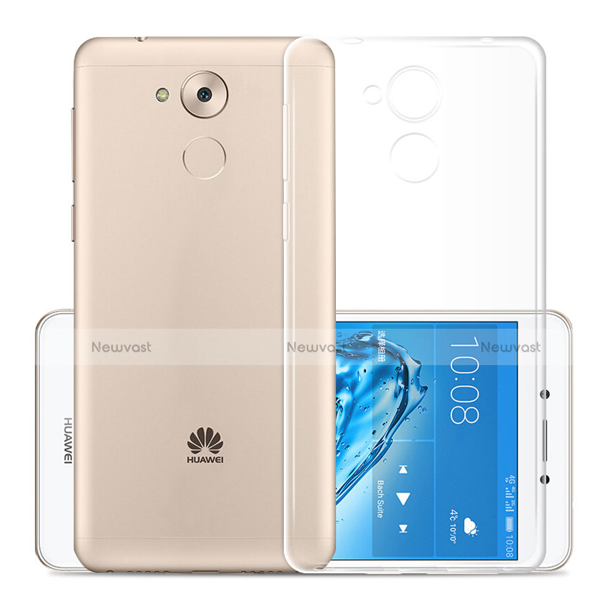 Ultra-thin Transparent TPU Soft Case Cover for Huawei Honor 6C Clear