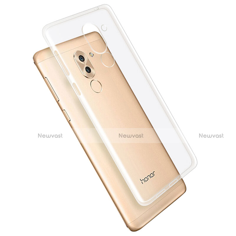 Ultra-thin Transparent TPU Soft Case Cover for Huawei Honor 6X Clear