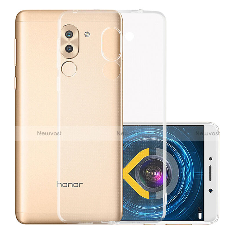 Ultra-thin Transparent TPU Soft Case Cover for Huawei Honor 6X Pro Clear