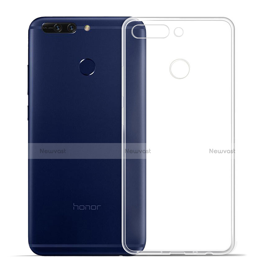 Ultra-thin Transparent TPU Soft Case Cover for Huawei Honor 8 Pro Clear