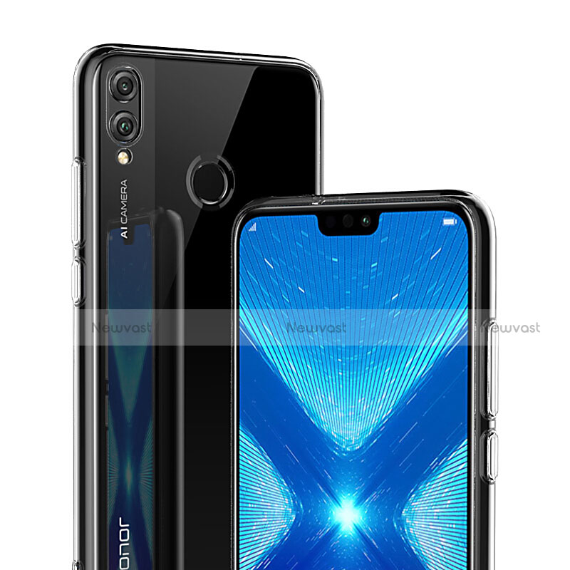 Ultra-thin Transparent TPU Soft Case Cover for Huawei Honor 8X Clear