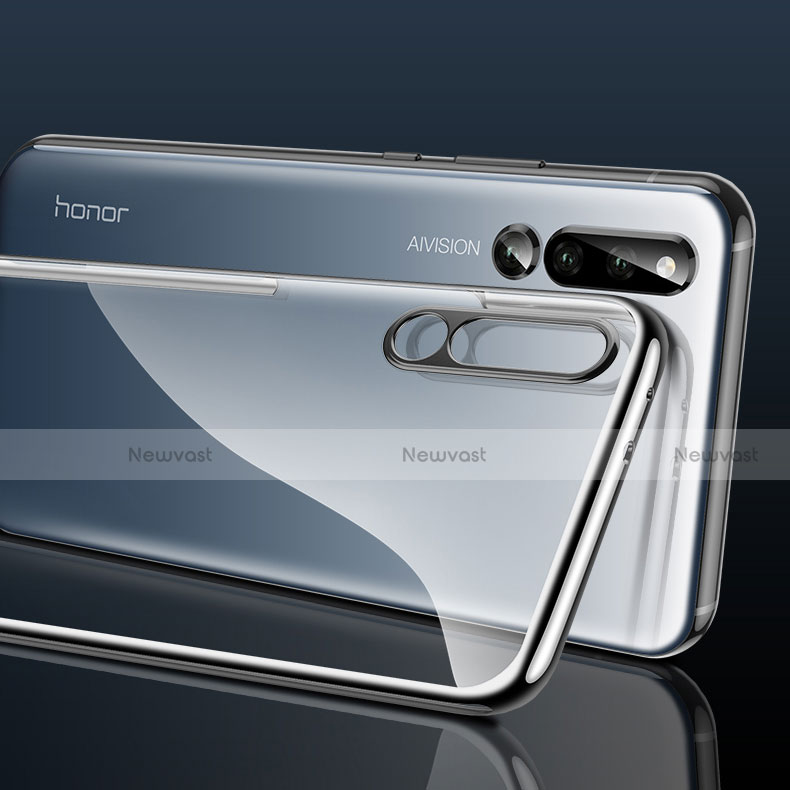 Ultra-thin Transparent TPU Soft Case Cover for Huawei Honor Magic 2 Black