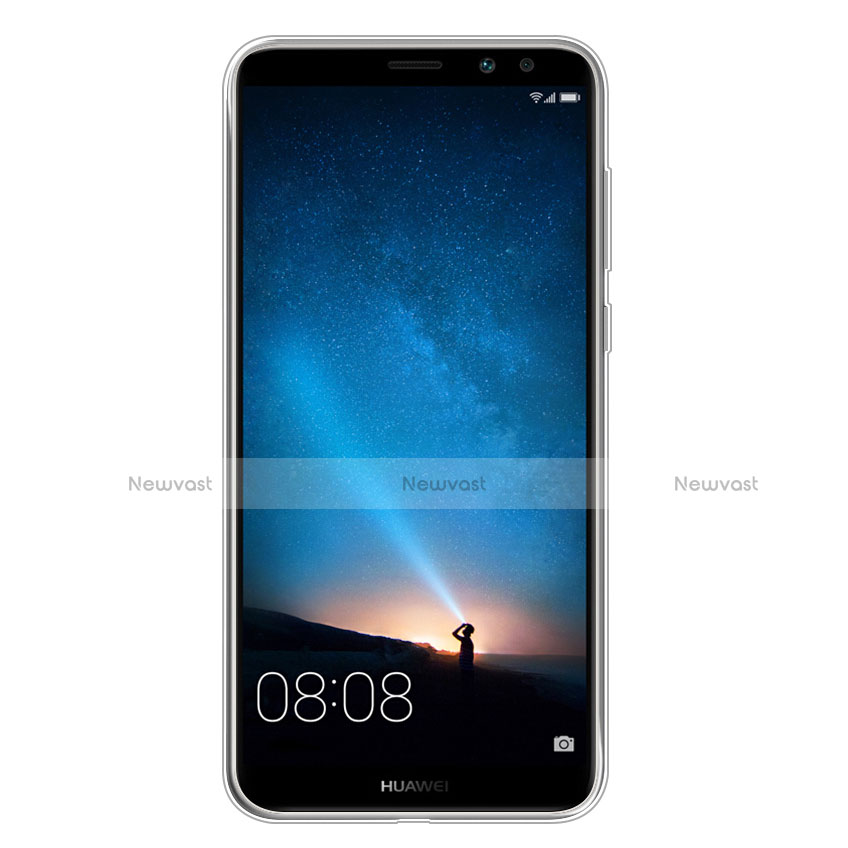 Ultra-thin Transparent TPU Soft Case Cover for Huawei Mate 10 Lite Clear