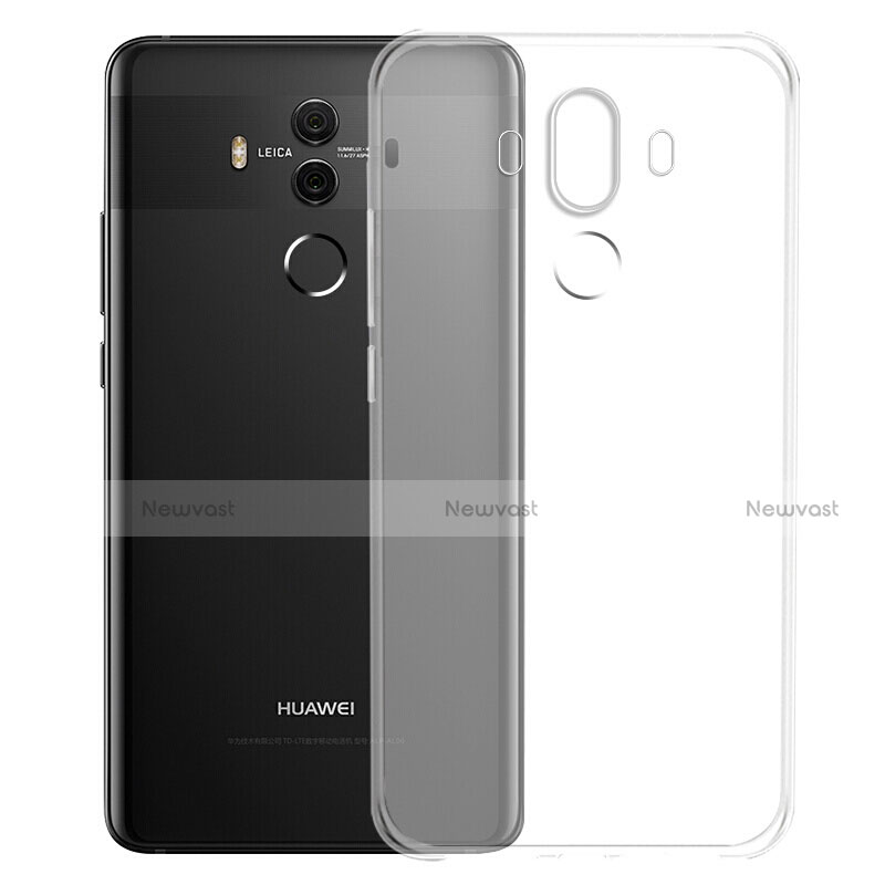 Ultra-thin Transparent TPU Soft Case Cover for Huawei Mate 10 Pro Clear