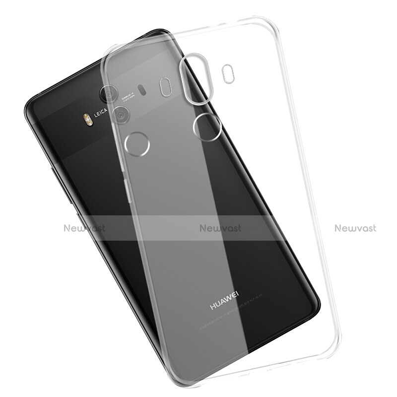 Ultra-thin Transparent TPU Soft Case Cover for Huawei Mate 10 Pro Clear