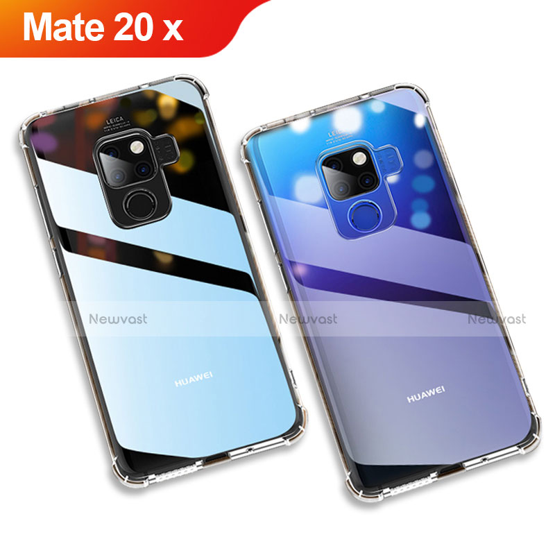 Ultra-thin Transparent TPU Soft Case Cover for Huawei Mate 20 X Clear