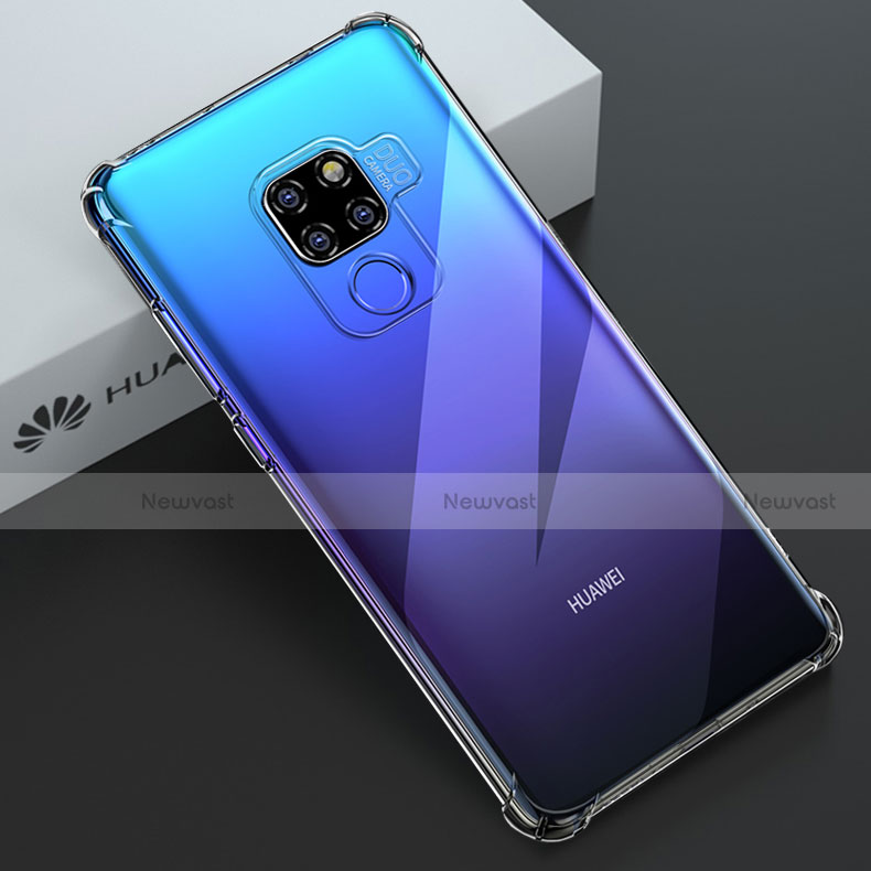 Ultra-thin Transparent TPU Soft Case Cover for Huawei Mate 20 X Clear