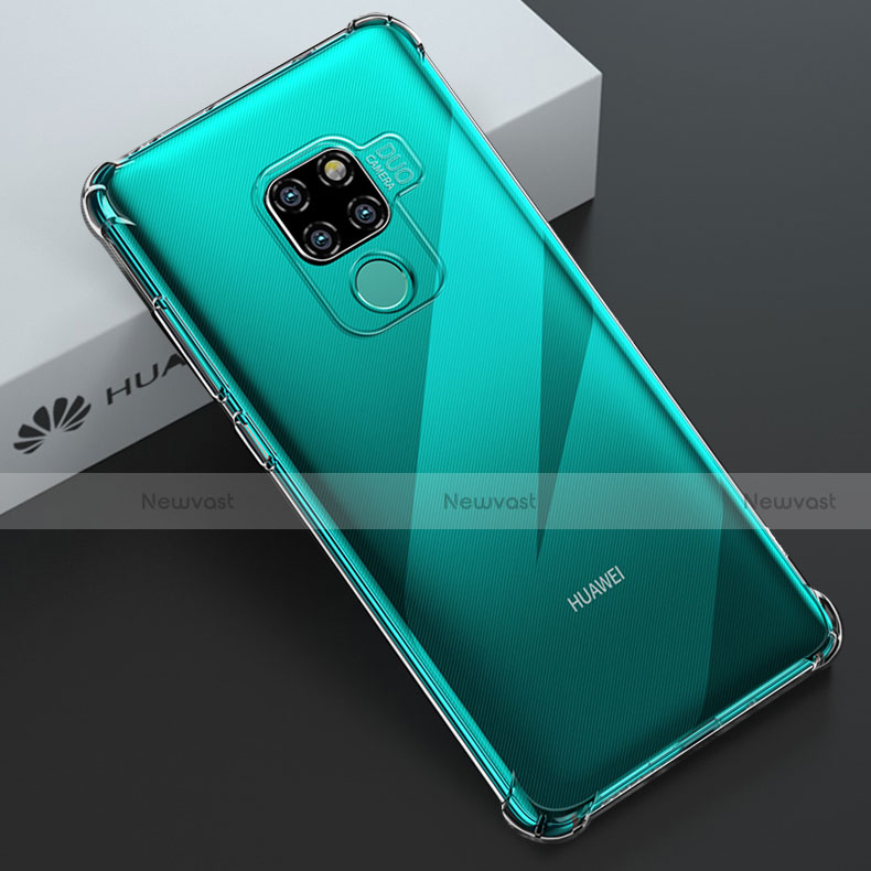 Ultra-thin Transparent TPU Soft Case Cover for Huawei Mate 20 X Clear