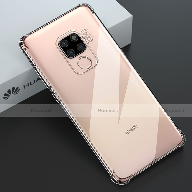 Ultra-thin Transparent TPU Soft Case Cover for Huawei Mate 20 X Clear