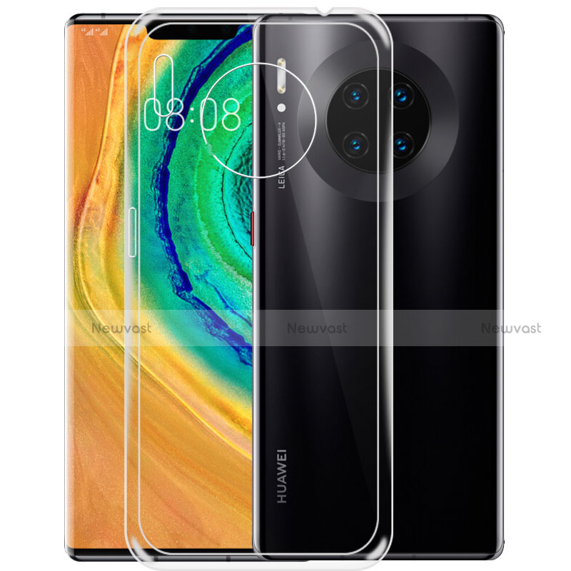 Ultra-thin Transparent TPU Soft Case Cover for Huawei Mate 30 Pro 5G Clear