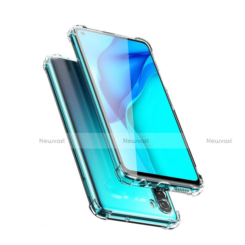 Ultra-thin Transparent TPU Soft Case Cover for Huawei Mate 40 Lite 5G Clear