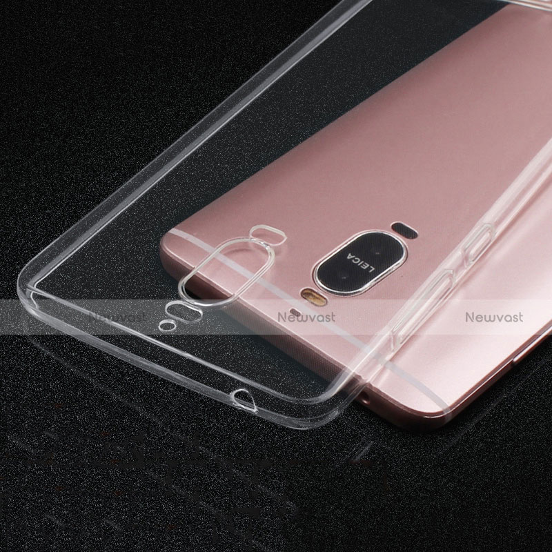 Ultra-thin Transparent TPU Soft Case Cover for Huawei Mate 9 Pro Clear