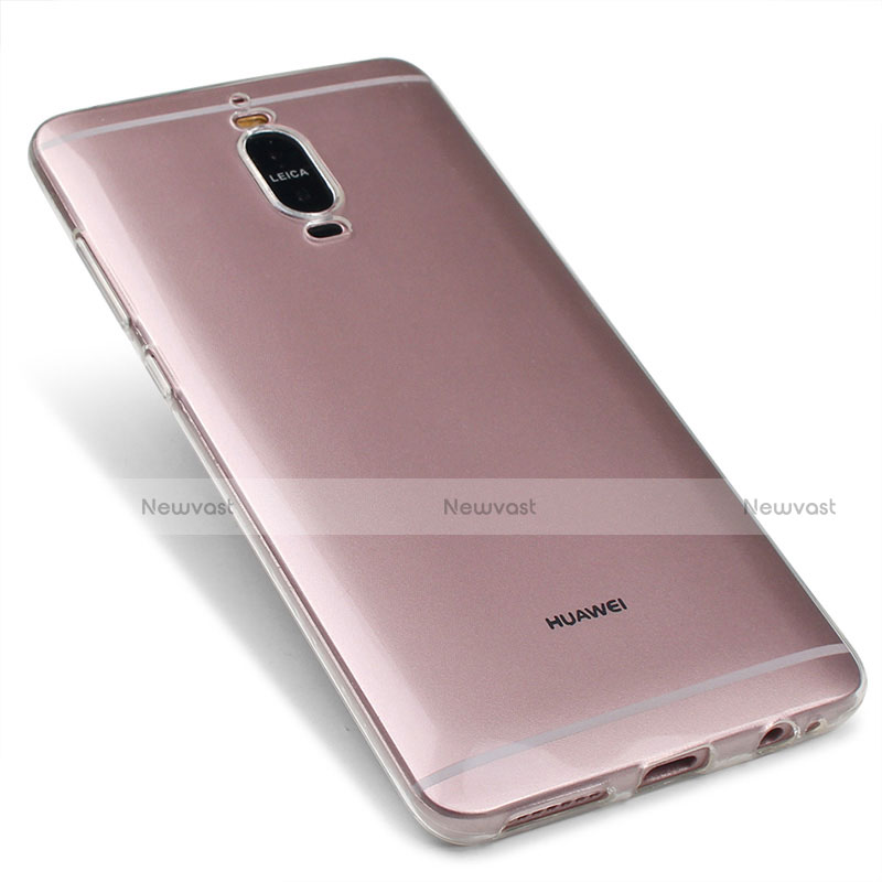 Ultra-thin Transparent TPU Soft Case Cover for Huawei Mate 9 Pro Clear