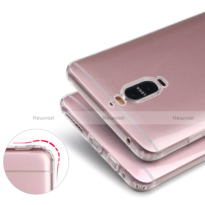 Ultra-thin Transparent TPU Soft Case Cover for Huawei Mate 9 Pro Clear