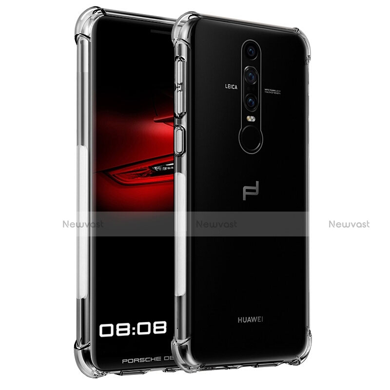Ultra-thin Transparent TPU Soft Case Cover for Huawei Mate RS Clear