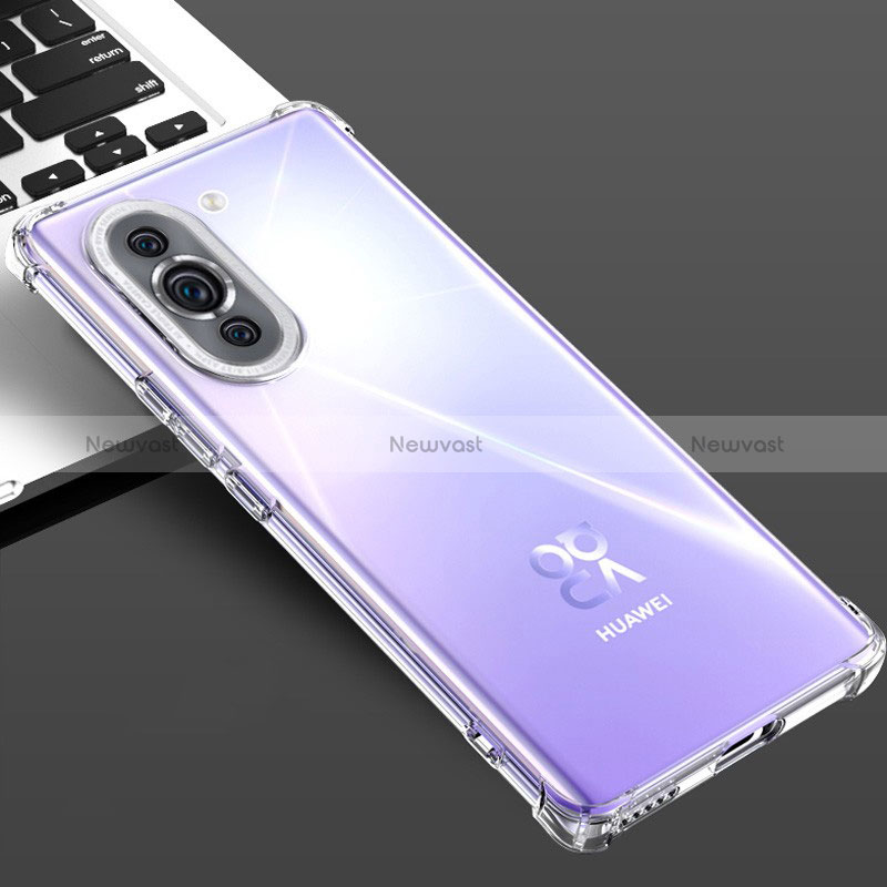 Ultra-thin Transparent TPU Soft Case Cover for Huawei Nova 10 Clear