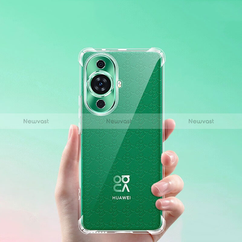 Ultra-thin Transparent TPU Soft Case Cover for Huawei Nova 11 Clear
