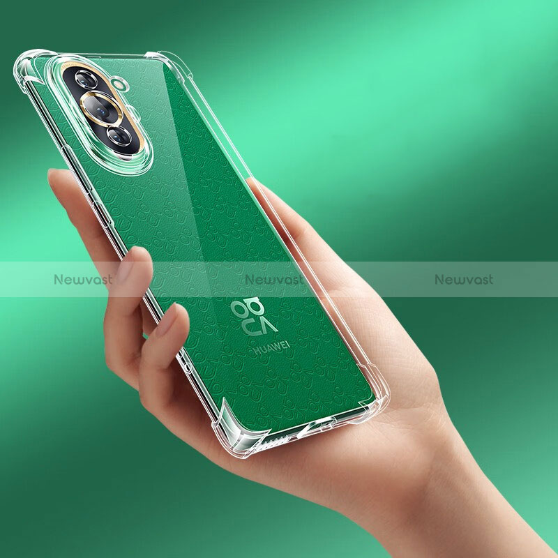 Ultra-thin Transparent TPU Soft Case Cover for Huawei Nova 11 Clear