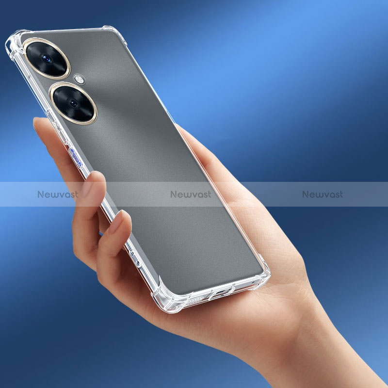 Ultra-thin Transparent TPU Soft Case Cover for Huawei Nova 11i Clear