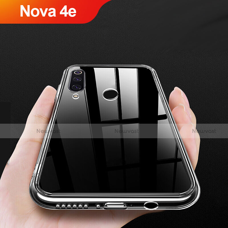 Ultra-thin Transparent TPU Soft Case Cover for Huawei Nova 4e Clear