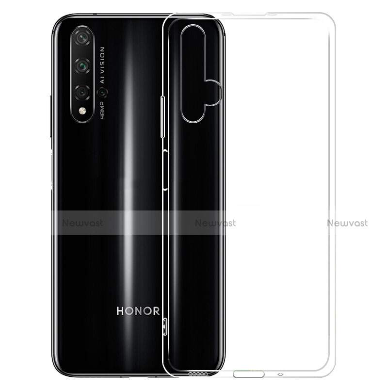 Ultra-thin Transparent TPU Soft Case Cover for Huawei Nova 5T Clear