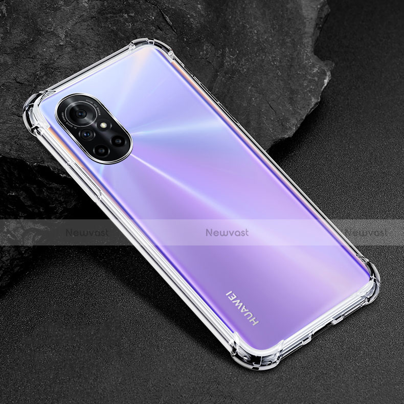 Ultra-thin Transparent TPU Soft Case Cover for Huawei Nova 8 5G Clear