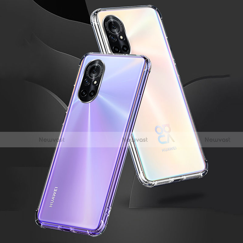 Ultra-thin Transparent TPU Soft Case Cover for Huawei Nova 8 5G Clear