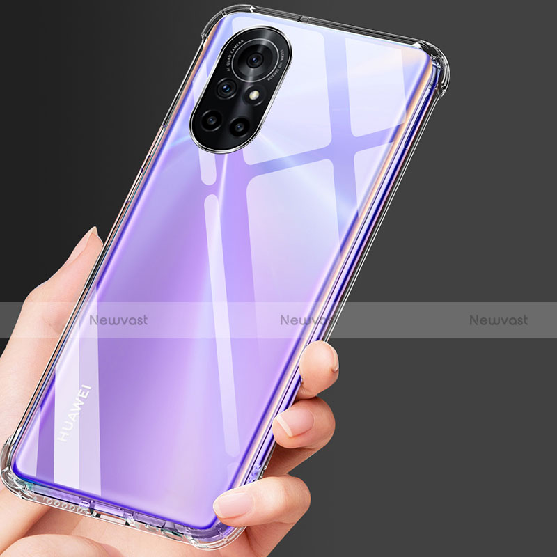 Ultra-thin Transparent TPU Soft Case Cover for Huawei Nova 8 5G Clear