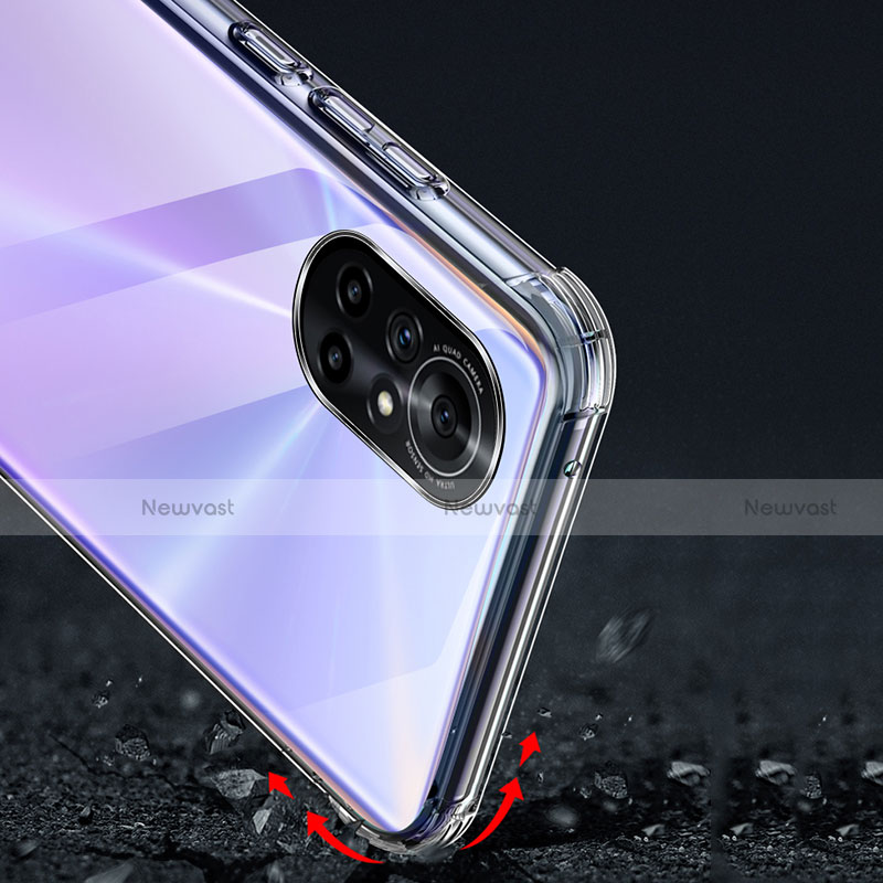 Ultra-thin Transparent TPU Soft Case Cover for Huawei Nova 8 Pro 5G Clear