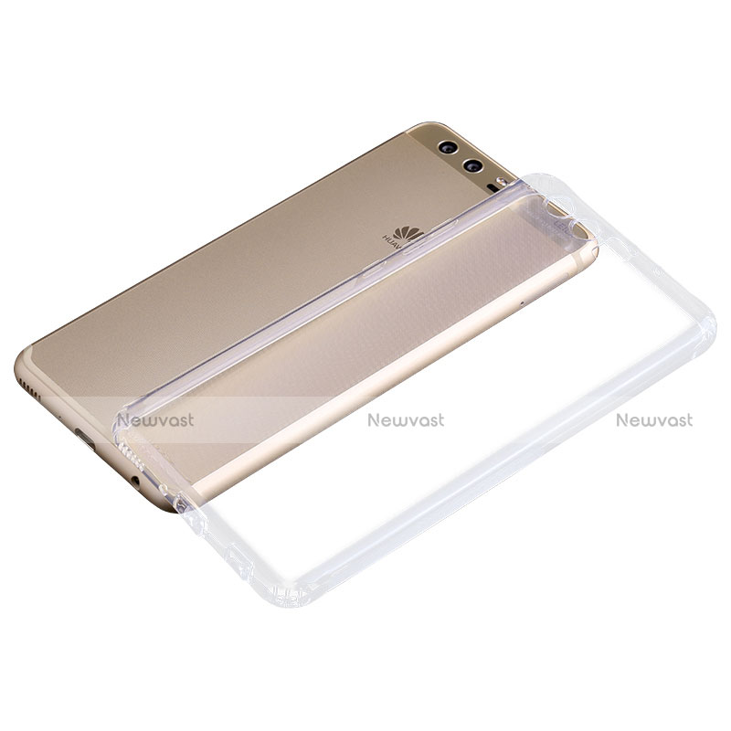 Ultra-thin Transparent TPU Soft Case Cover for Huawei P10 Plus Clear