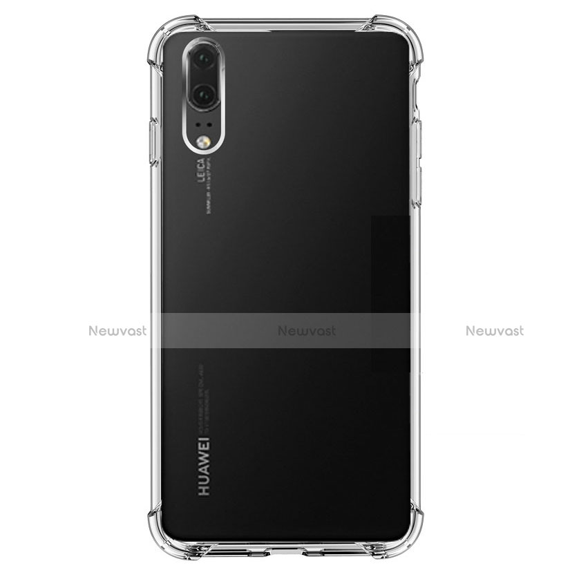 Ultra-thin Transparent TPU Soft Case Cover for Huawei P20 Clear