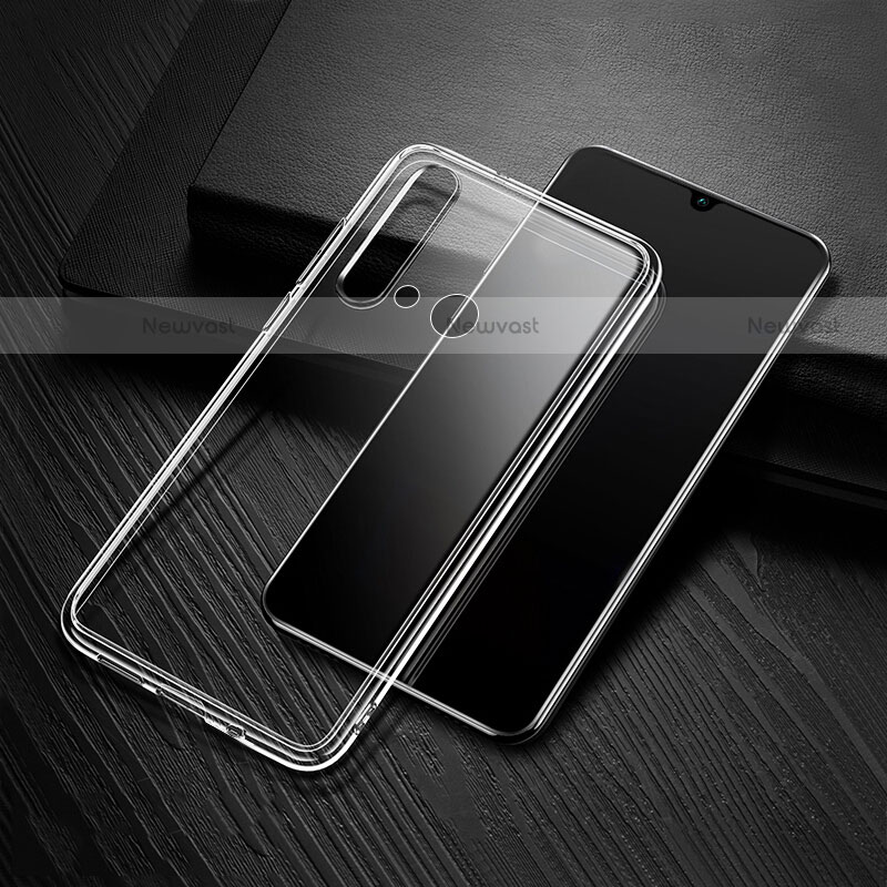 Ultra-thin Transparent TPU Soft Case Cover for Huawei P20 Lite (2019) Clear