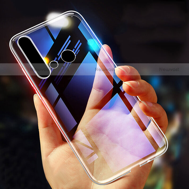 Ultra-thin Transparent TPU Soft Case Cover for Huawei P20 Lite (2019) Clear