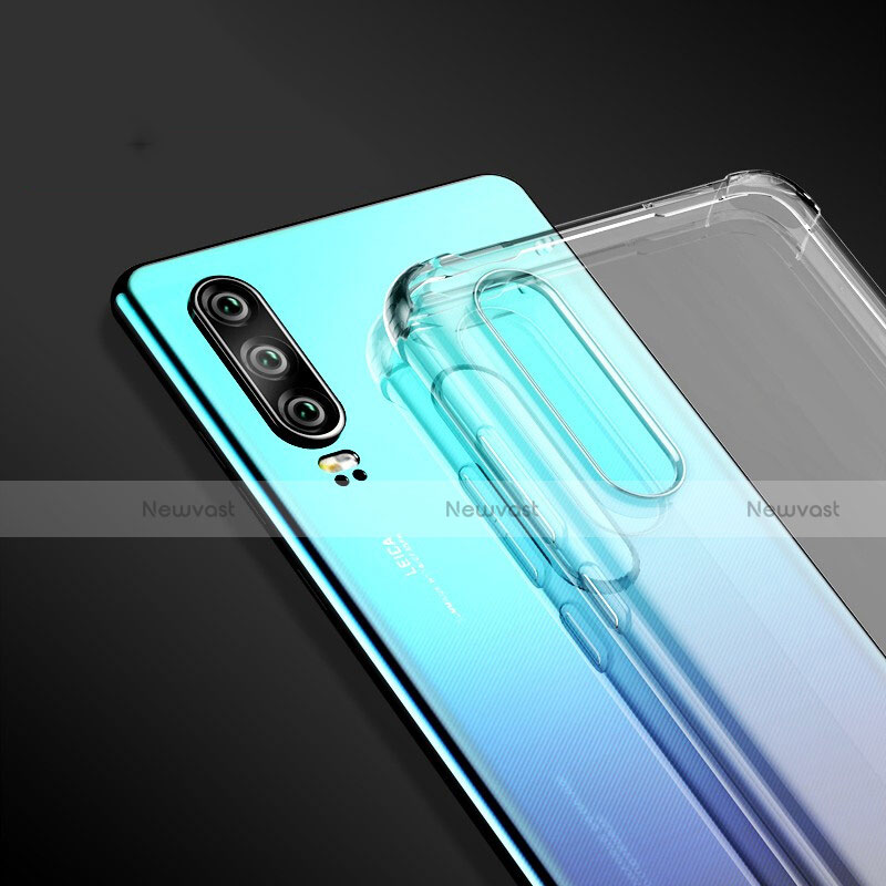 Ultra-thin Transparent TPU Soft Case Cover for Huawei P30 Clear