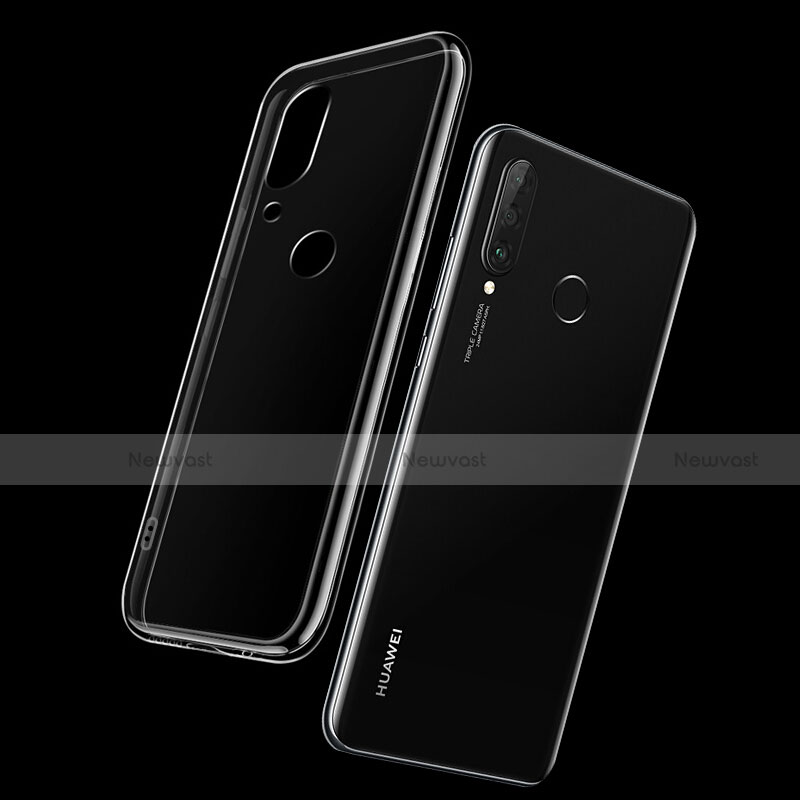 Ultra-thin Transparent TPU Soft Case Cover for Huawei P30 Lite Clear