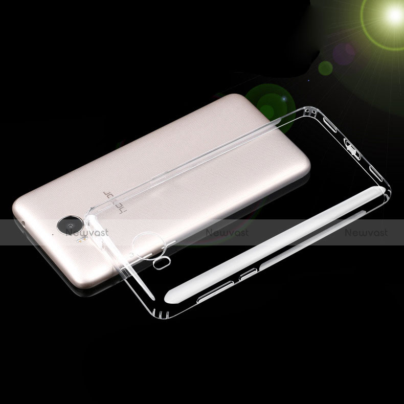Ultra-thin Transparent TPU Soft Case Cover for Huawei Y5 III Y5 3 Clear